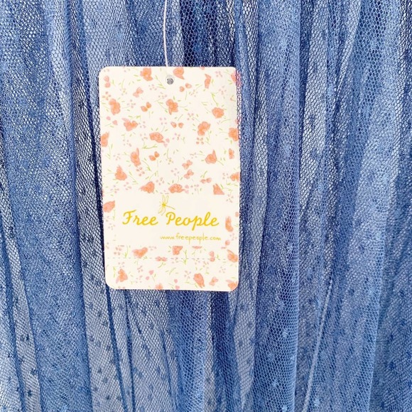 NWT Free People Joyride Navy Top with Embr… - Picture 9 of 12